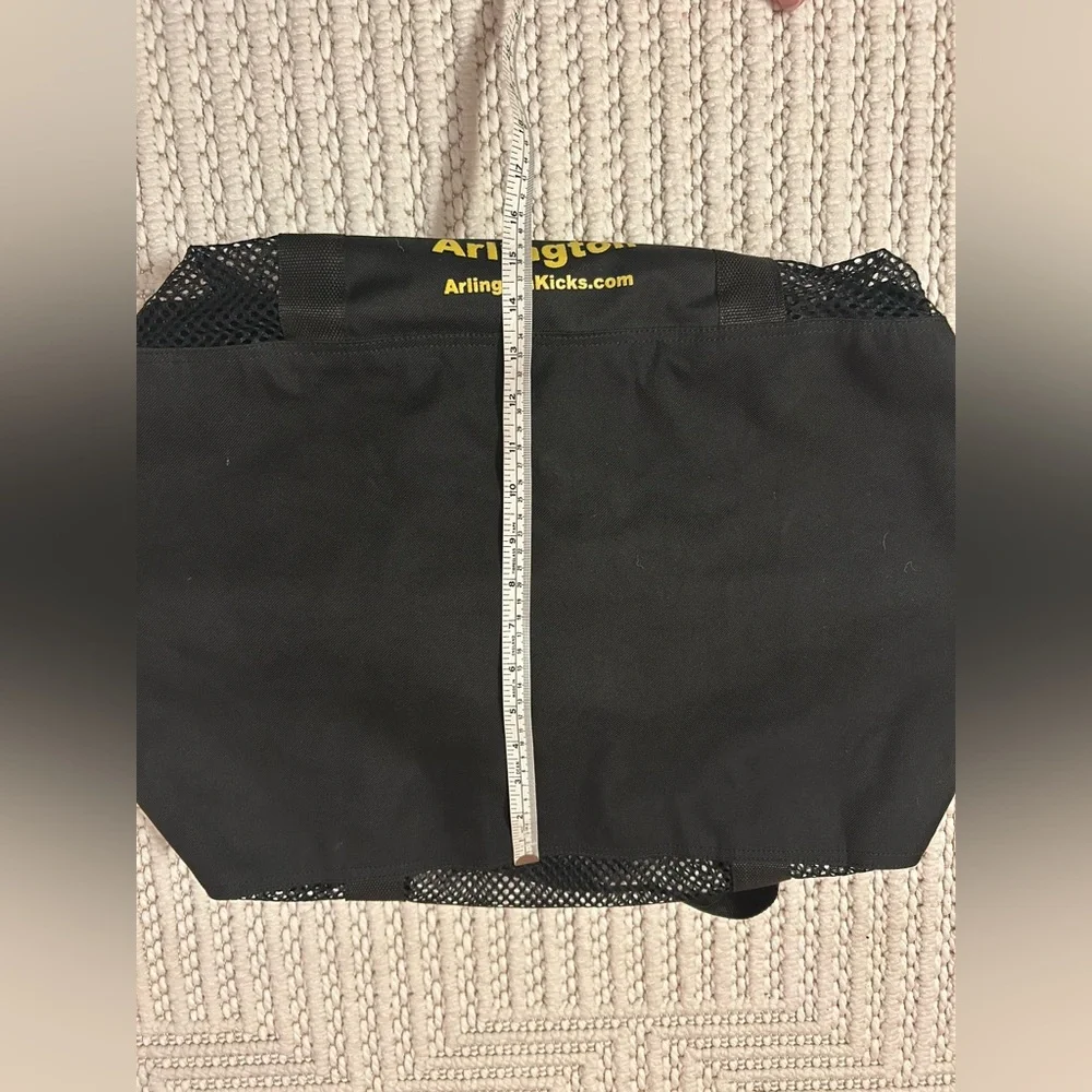 Joon Rhee Unisex Black Martial Arts/Gym Bag W/ Yellow Detailing
